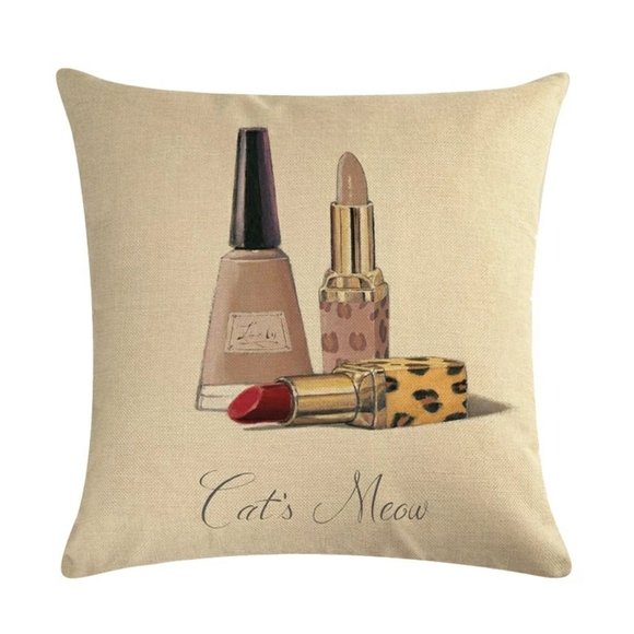 Other - NEW HOME DECOR LINEN BLEND GLAM PILLOW CASES